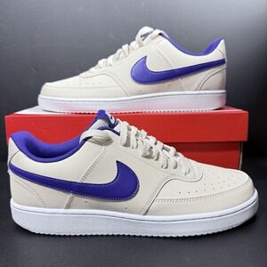 Nike‎ Court Vision Low Sneakers Orewood BRN Court Purple Mens Size 11 Shoes
